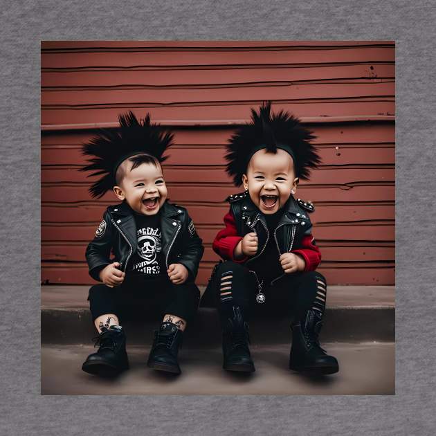 Punk Rock Toddlers by Colin-Bentham